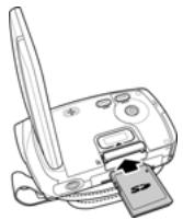GENIUS G-SHOT DV511 - Inserting an SD card - 2