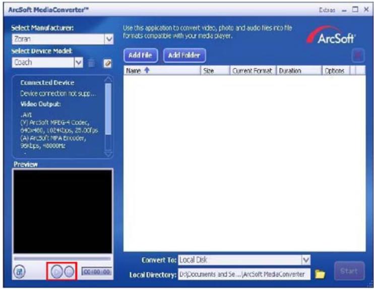 GENIUS HD500 - Select Video file you want to convert - 4