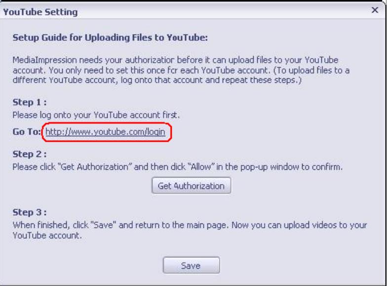 GENIUS HD500 - Uploading Video Files to YouTube - 3