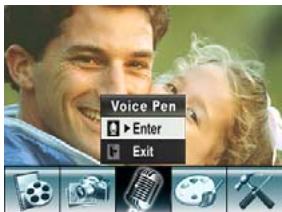 GENIUS HD500 - To enable voice recording: - 1