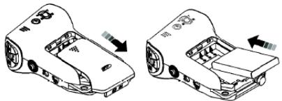 GENIUS HD520 - Installing the Battery - 1
