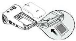 GENIUS HD520 - Inserting and Removing an SD Card - 1
