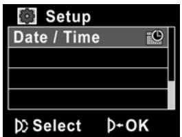 GENIUS HD55 - Setting the date and time - 1