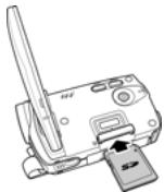 GENIUS HD55 - Inserting an SD card - 2