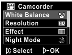 GENIUS HD55 - White balance - 1