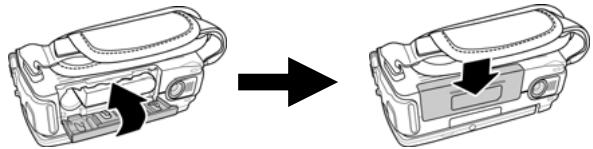 GENIUS HD55 - Inserting the battery - 3