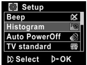 GENIUS HD55 - Histogram Mode - 1