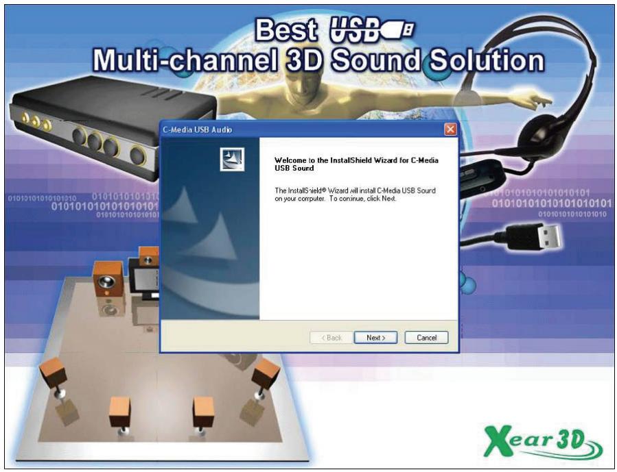 GENIUS HS-04U - Year 3D Sound Audio Driver Installation Step: - 2