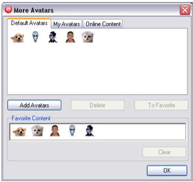 GENIUS ISLIM 300 - Selecting an Avatar - 2