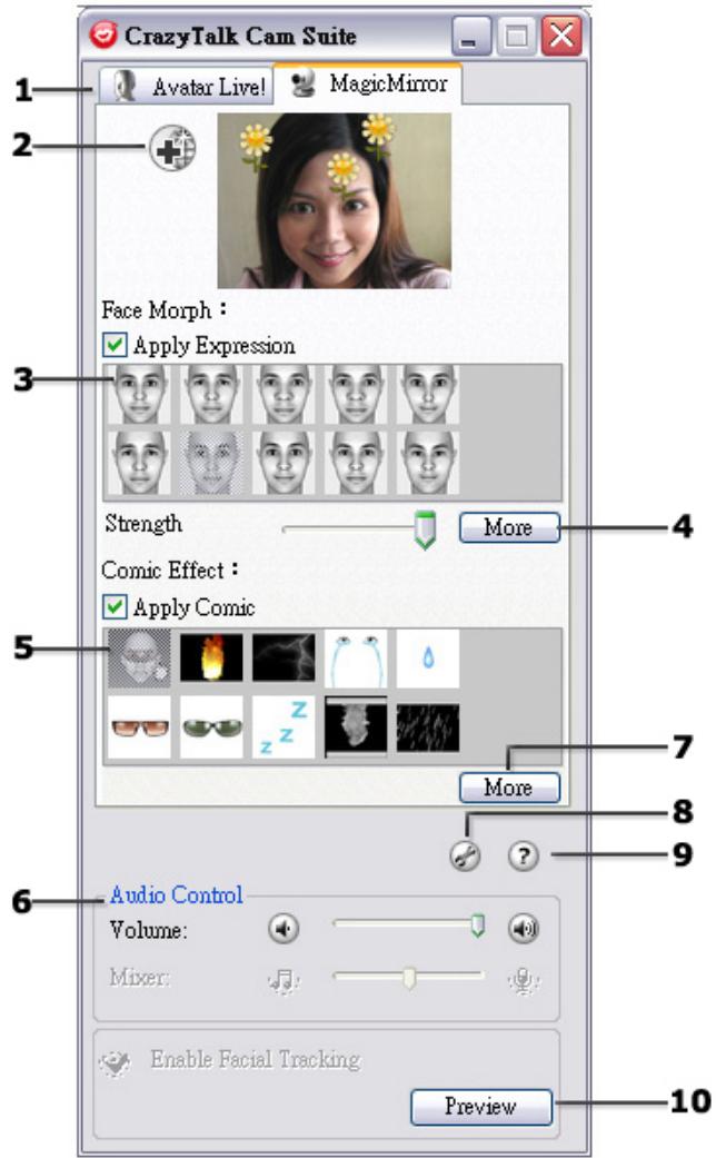 GENIUS LOOK 110 - MagiceMirror Interface: - 1