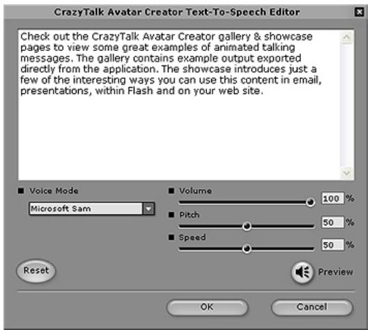GENIUS LOOK 110 - To create a Talking Message: - 2