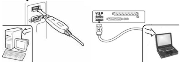 GENIUS LOOK 315FS - Insert the Look 315FS's USB cable to your desktop's or laptop's USB port. - 1