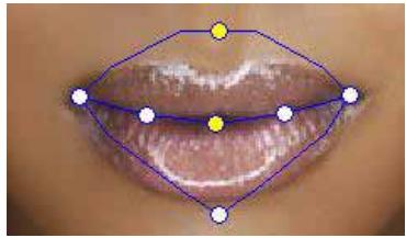 GENIUS LOOK 317 - - How can I improve the mouth movements for a photo with an open mouth? - 8