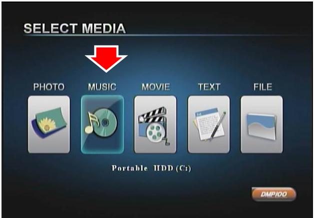 GENIUS MEDIA PLAYER 100 - Running the Music Player - 1