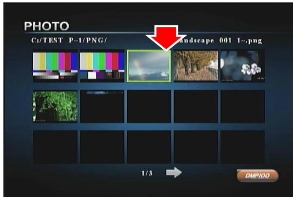 GENIUS MP-100 - Click on the "Photo" icon. - 2