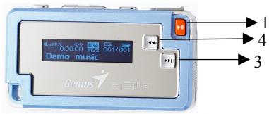 GENIUS MP3-DJ VIVID - Knowing your MP3 player - 2