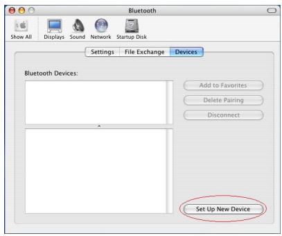GENIUS MT900BT - Pairing Process in Mac OS X 10.2.8 or later - 2