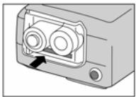 GENIUS P314 - Installing the batteries - 1