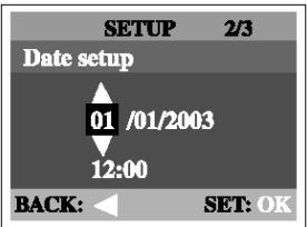 GENIUS P314 - Setting the date and time - 1