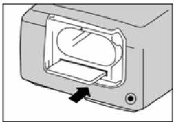 GENIUS P314 - Loading an SD/MMC memory card (optional accessory) - 1