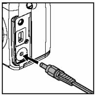 GENIUS P433 - Using the AC power adapter (optional accessory) - 1