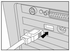 GENIUS P433 - Step 2: Connecting the camera to your computer - 1