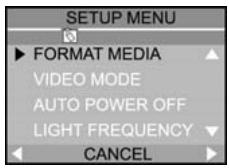 GENIUS P510 - Setup Menu - 2