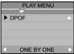 GENIUS P510 - Setting the DPOF - 1