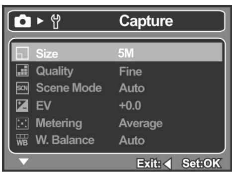 GENIUS P5143 - Camera Menu - 1