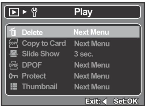 GENIUS P5143 - Playback Menu - 1
