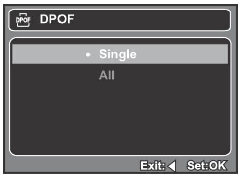 GENIUS P5143 - DPOF Settings - 2