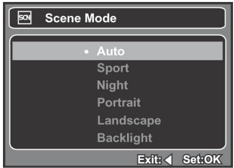 GENIUS P5143 - Using the Scene Mode - 2