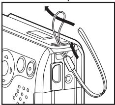 GENIUS P517 - Attaching the Camera Strap - 1