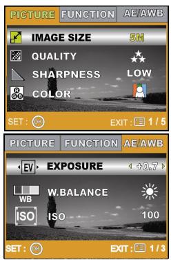 GENIUS P534 - Camera Menu - 2