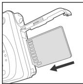 GENIUS P535 - Inserting and Removing an SD Memory Card (Optional Accessory) - 1