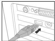 GENIUS P535 - Step 2: Connecting the digital still camera to your computer - 1