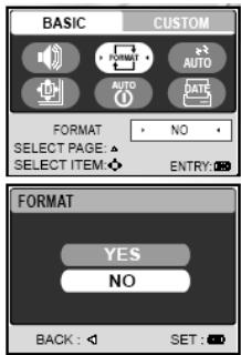 GENIUS P535 - Formatting an SD Memory Card or Internal Memory - 1