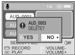 GENIUS P535 - Deleting a Voice Recording File - 2