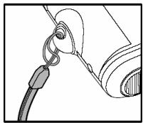 GENIUS P611 - Attaching the Hand Strap - 1