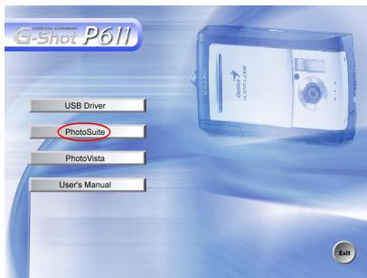 GENIUS P611 - INSTALLING PHOTOSUITE - 1