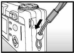 GENIUS P633 - Attaching the Camera Strap - 1