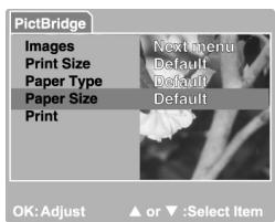GENIUS P713 - Settings and printing image - 6