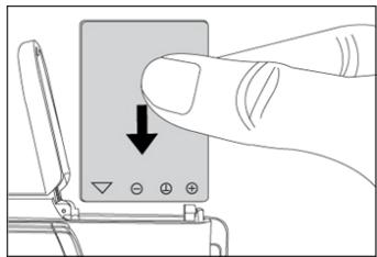 GENIUS P713 - Installing the Battery - 1
