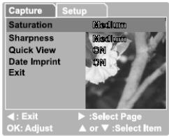 GENIUS P713 - Capture Menu - 2