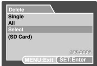 GENIUS P8565 - Deleting selected images - 1