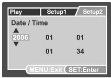GENIUS P8565 - Setting the Date and Time - 3