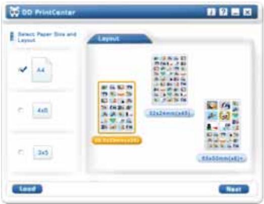 GENIUS SLIM 310NB - Step 1: Select Paper Size and Layout or Load Document - 1