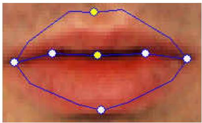 GENIUS SLIM 311R - - How can I improve the mouth movements for a photo with an open mouth? - 6