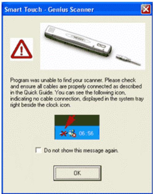 GENIUS SLIM F600 - Scanner Connection - 1