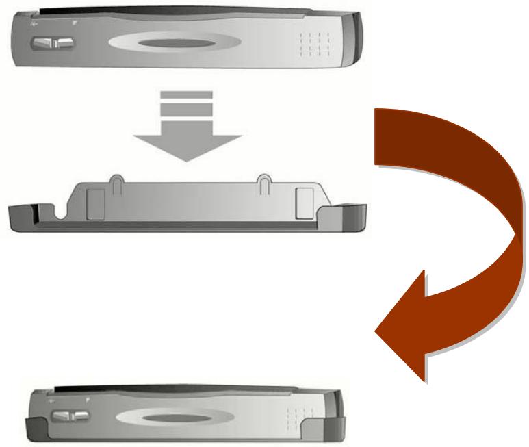 GENIUS SLIM F600 - Using the Wall Holder - 1